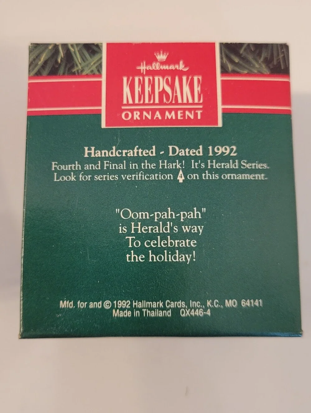Hallmark set ornaments